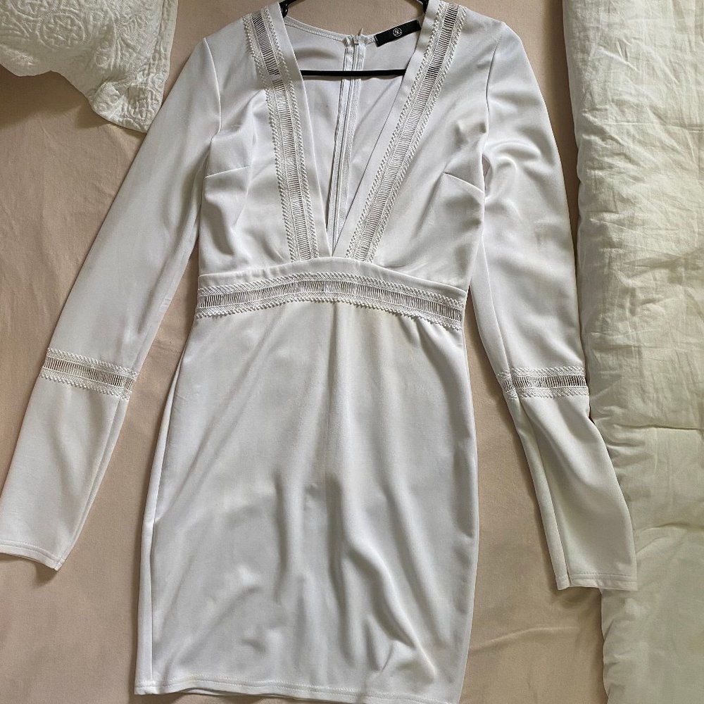 short white dress